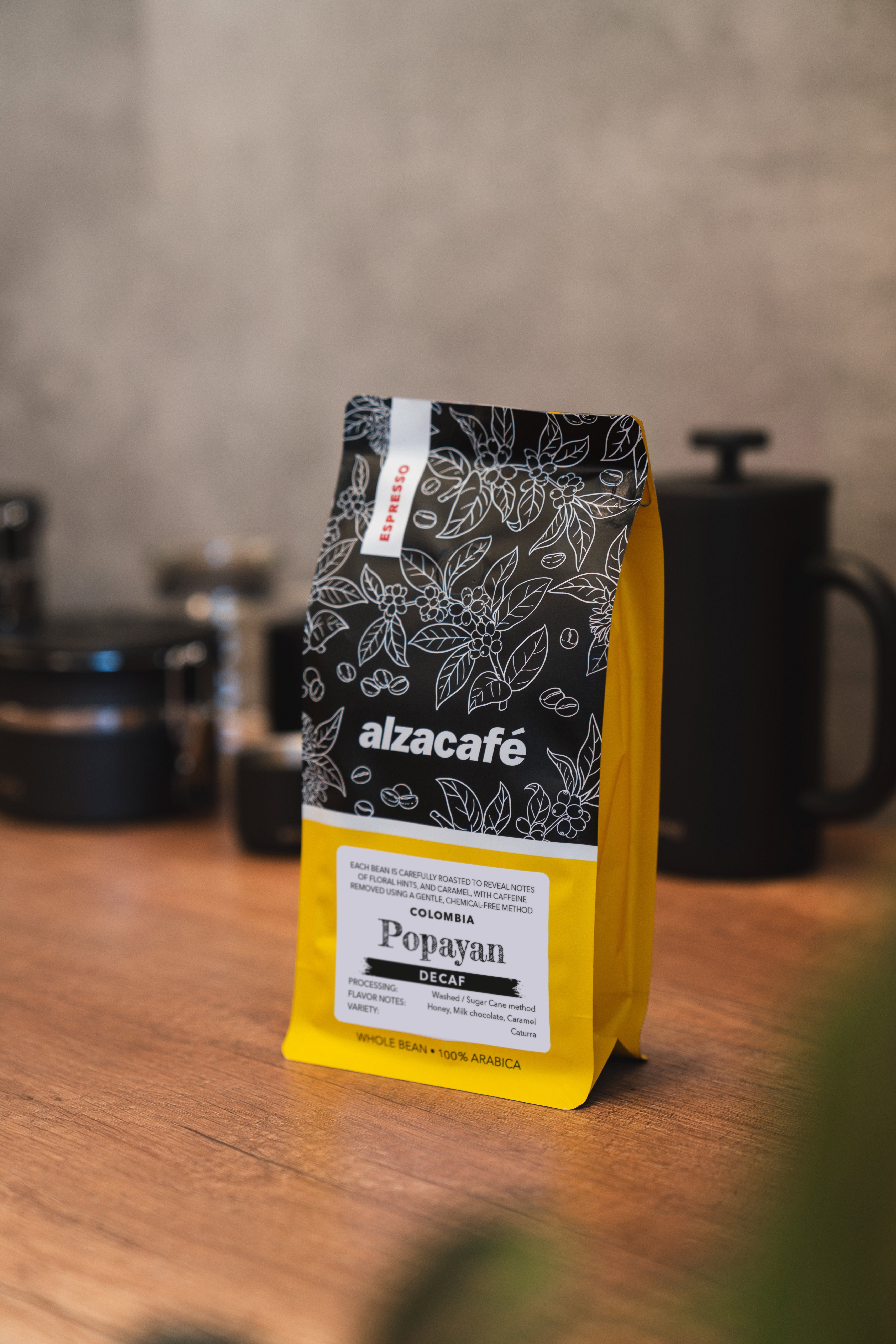 AlzaCafé Colombia Popayan Decaf, 250 g