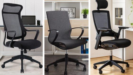 AlzaErgo Chair Wave 1 irodai szék, fekete