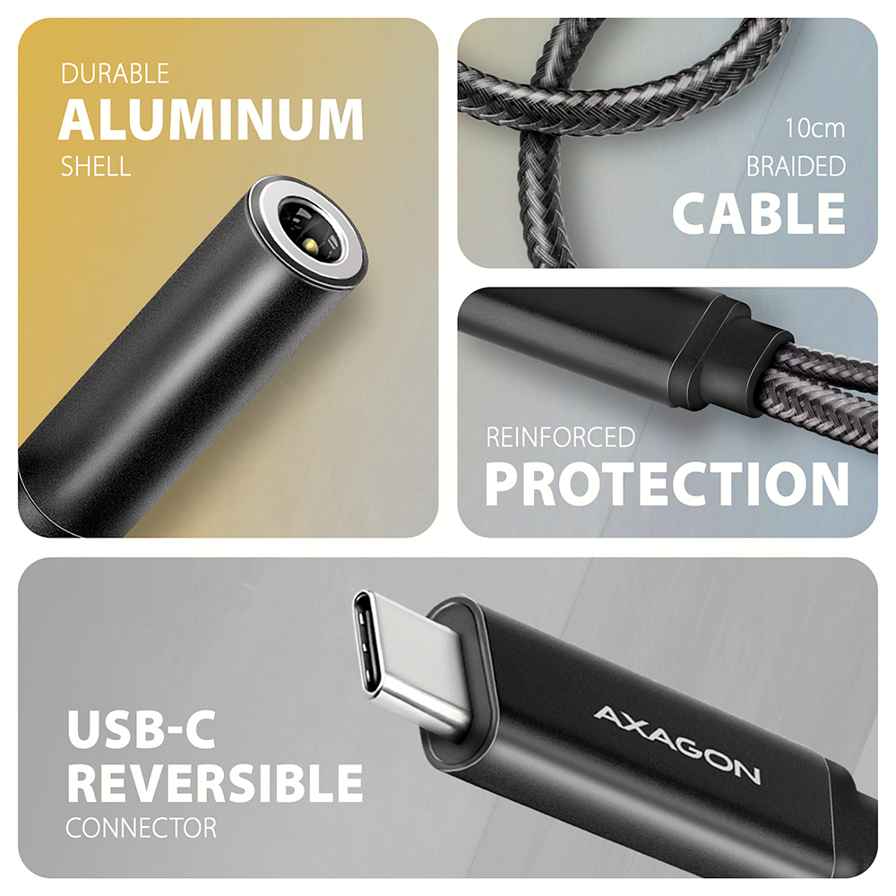 AXAGON ADA-HCPD Csatlakozás a telefonhoz USB-C csatlakozón keresztül