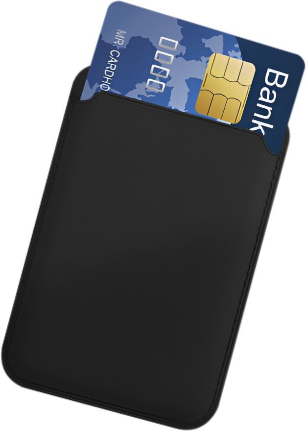 AlzaGuard Genuine Leather Wallet Compatible with Magsafe pénztárca
