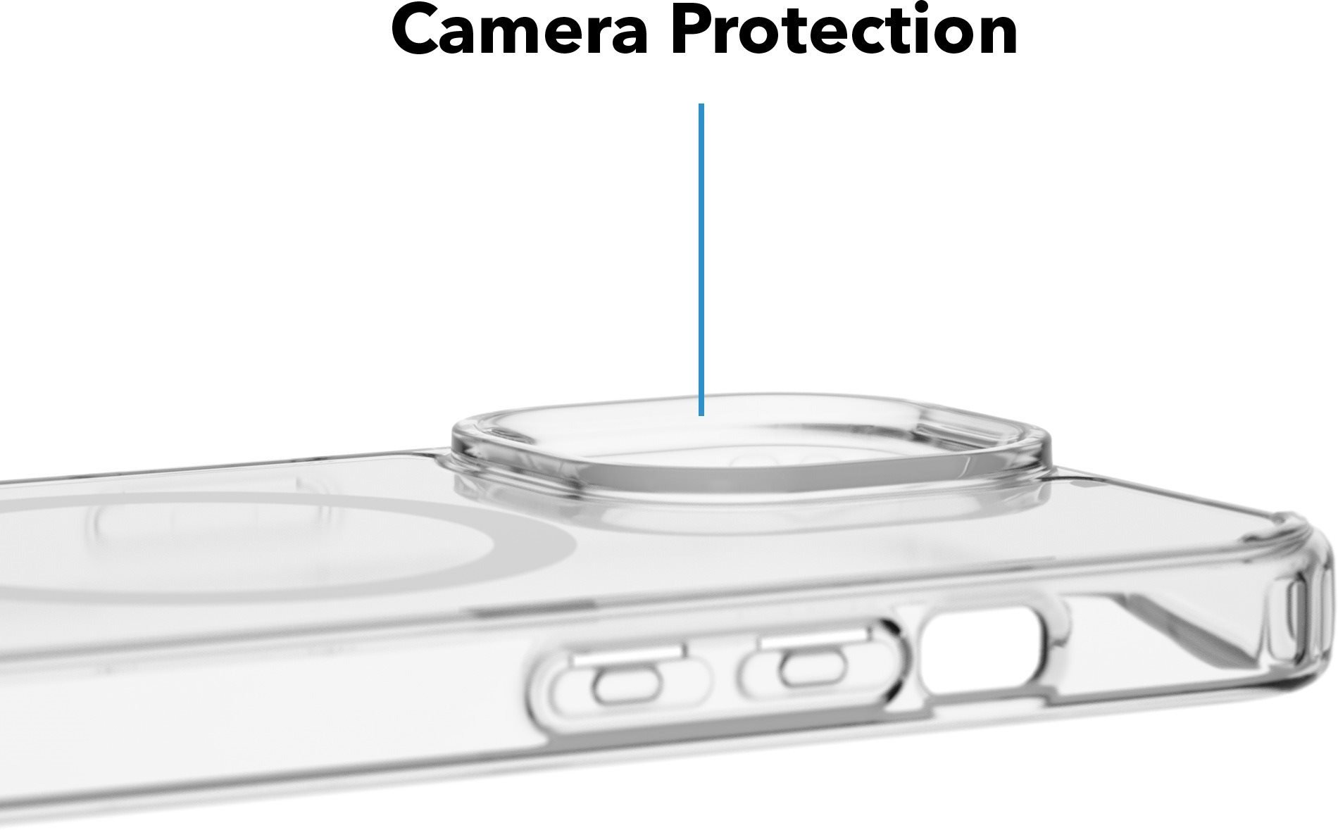 AlzaGuard Luxe Detach Lanyard Case Compatible with MagSafe for iPhone 13 fekete tok