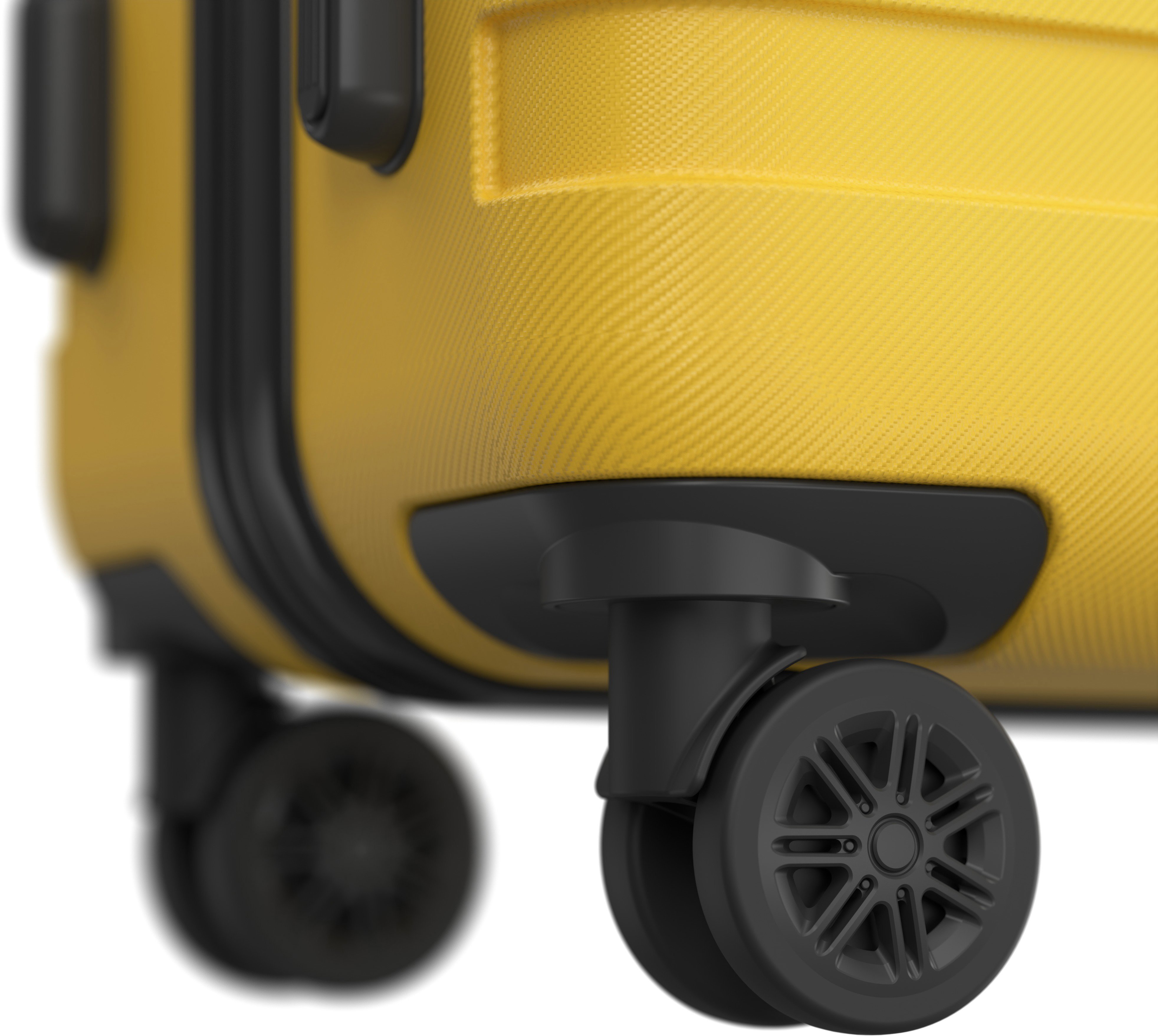 AlzaGuard Traveler Suitcase, M méret - sárga