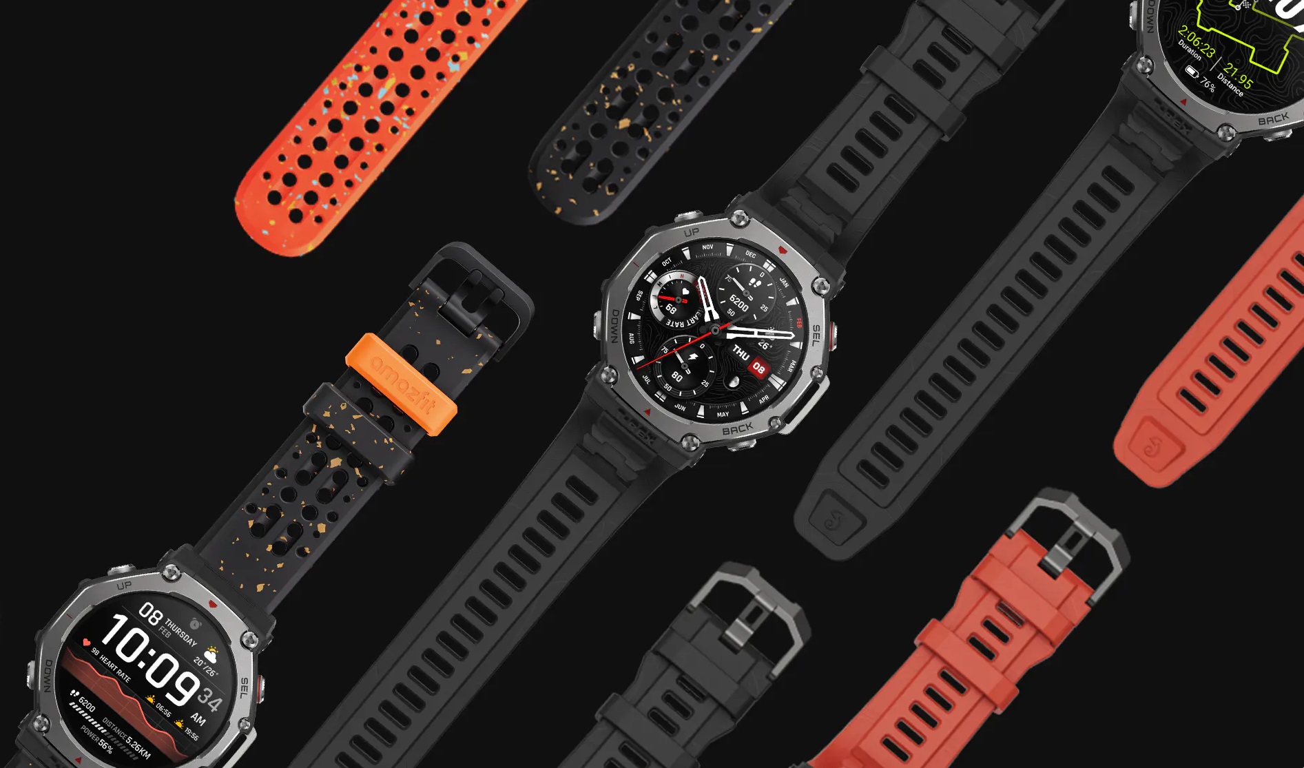 Amazfit T-Rex 3 Onyx okosóra
