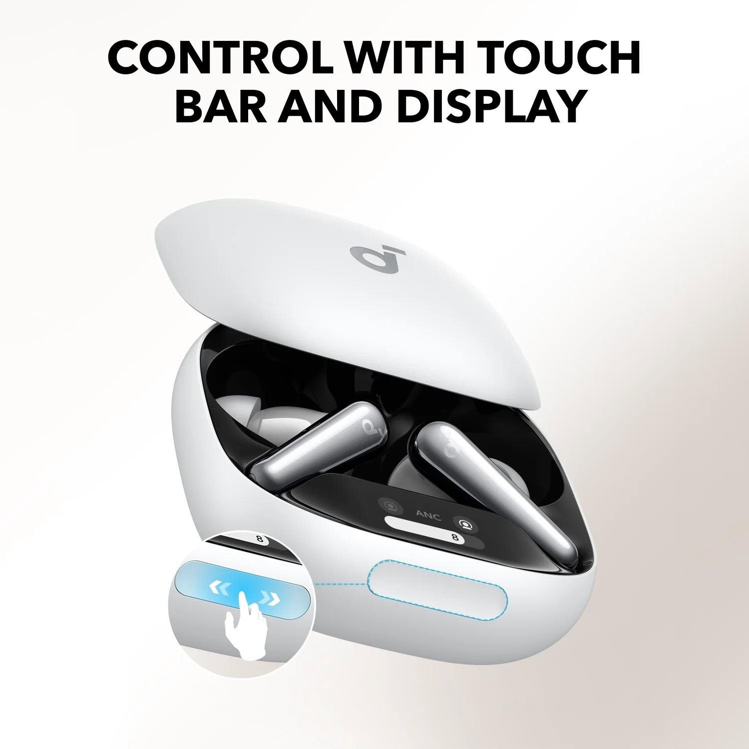 soundcore Liberty 4 Pro White vezeték nélküli fülhallgató