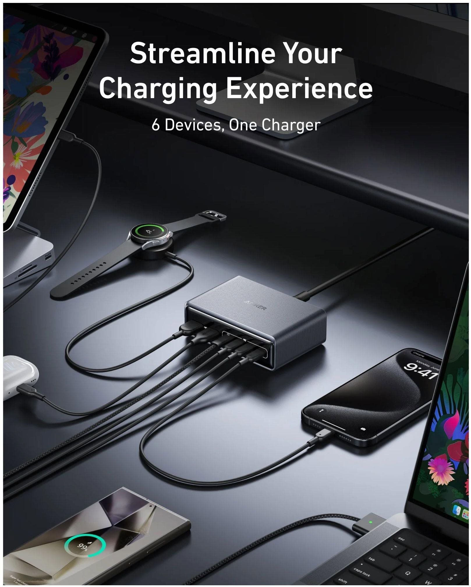 Anker Prime Charger 200W hálózati töltő