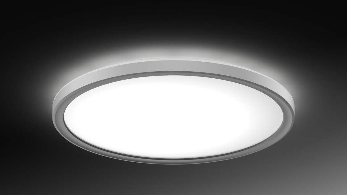 AlzaPower LCL-12MCM LED mennyezeti lámpa, slim, 12W, fehér