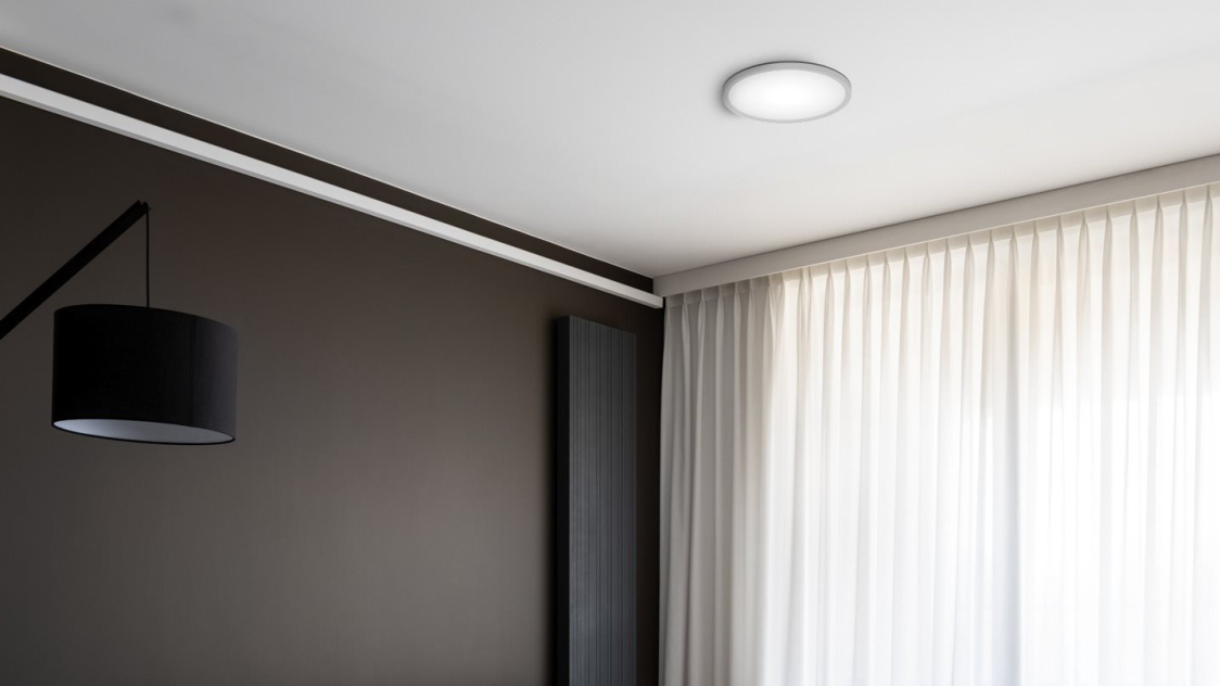 AlzaPower LCL-12MCM LED mennyezeti lámpa, slim, 12W, fehér