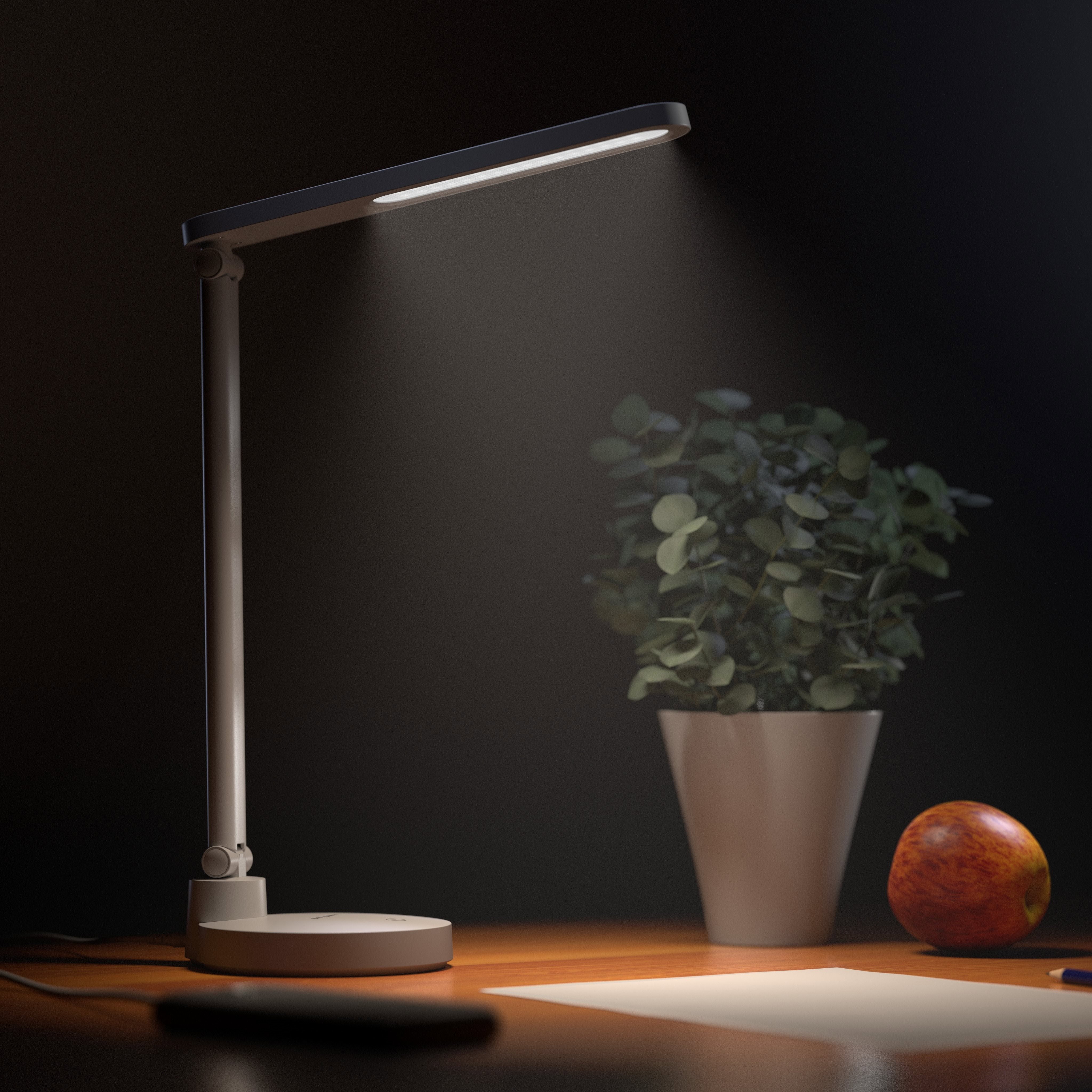 AlzaPower LLT-61WDW LED Table Lamp 3W asztali lámpa, fehér