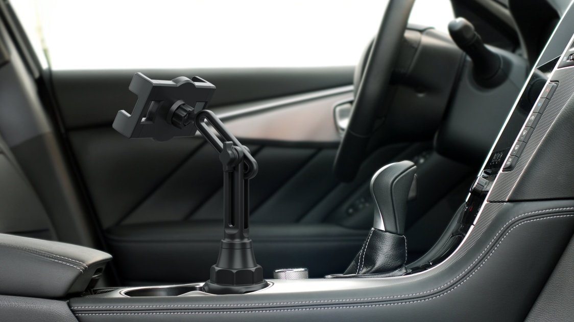 AlzaPower Tablet Holder in Cup Holder ACCH100 tablet tartót