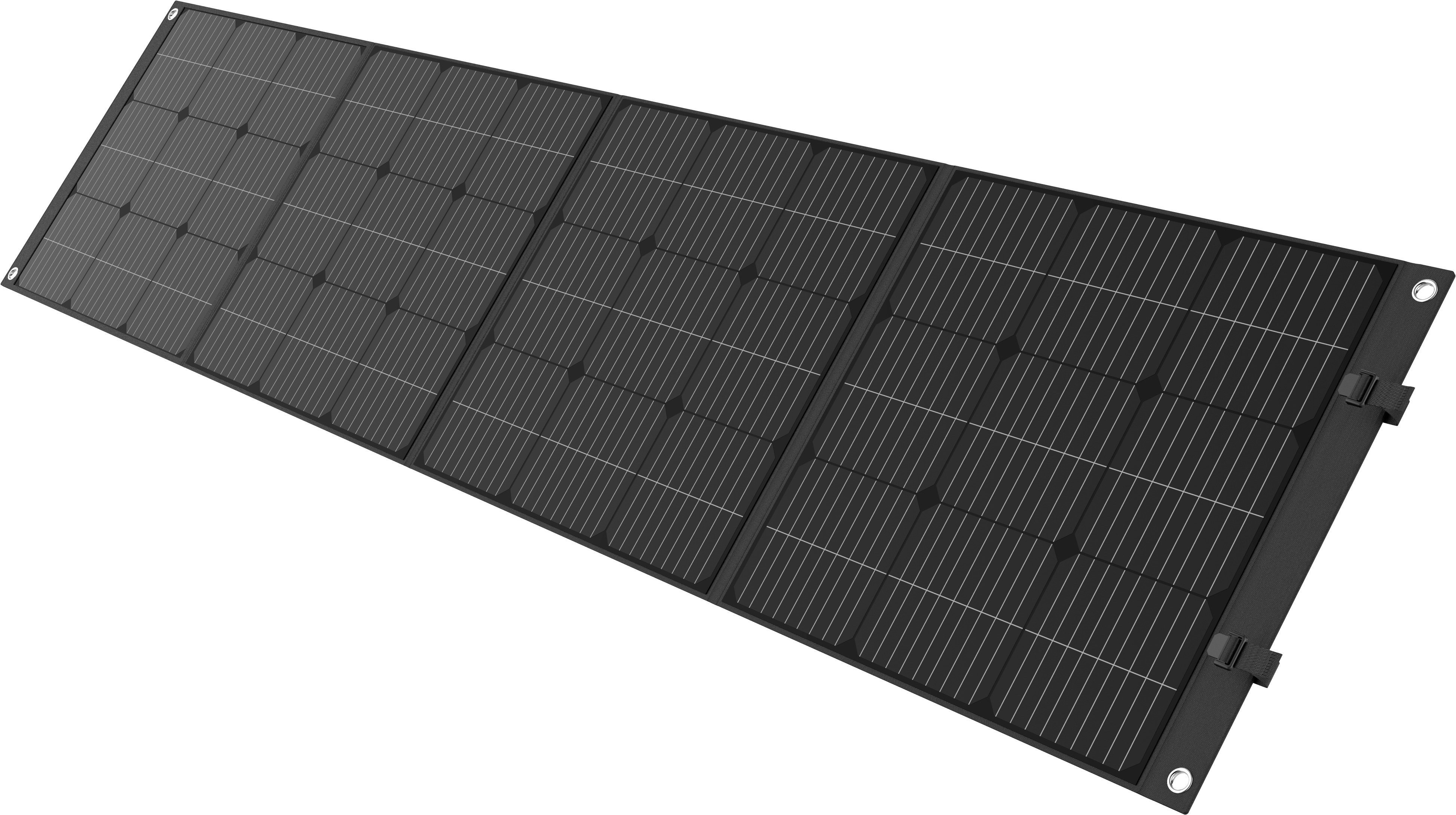AlzaPower Max-Solar 200 W napelem, fekete