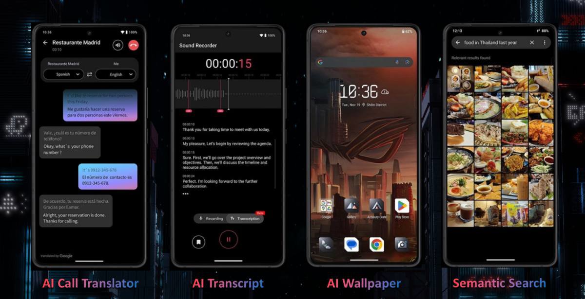 Asus ROG Phone 9 mobiltelefon