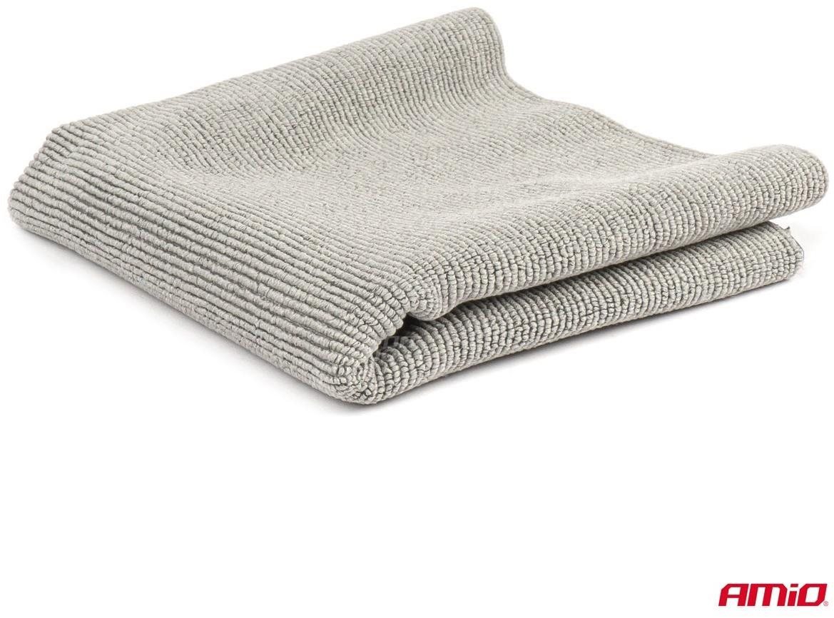 AMIO mikroszálas törlőkendő üvegfelületek részletes polírozásához 40 × 30 cm, 340 g (2 db-os csomag)