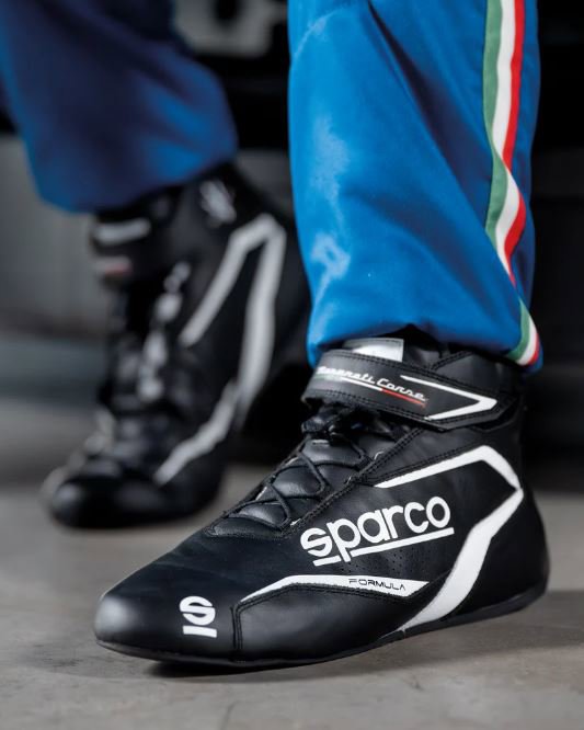 Sparco K-ROCK Gokart cipő, kék-piros, 43-as méret