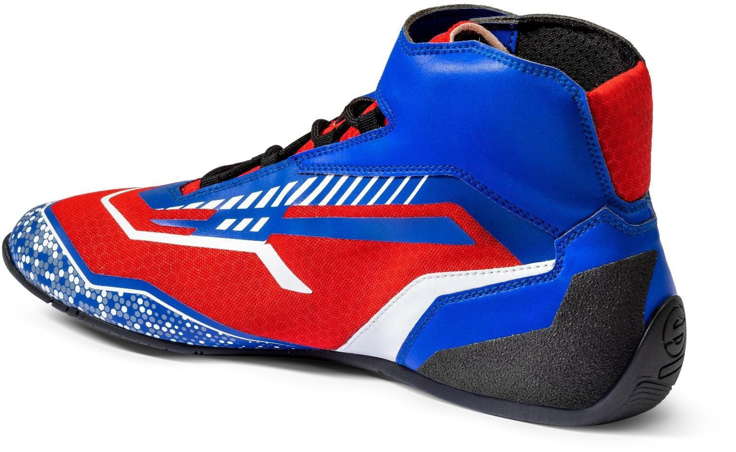 Sparco K-ROCK Gokart cipő, kék-piros, 43-as méret