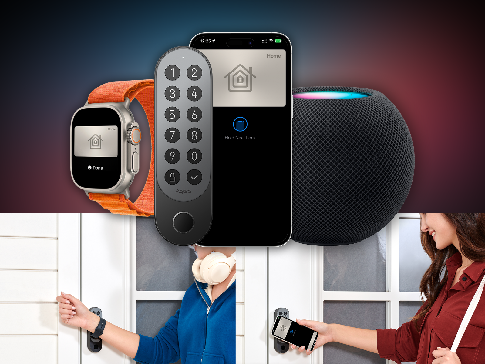 AQARA Smart Lock U200 Kit intelligens zár