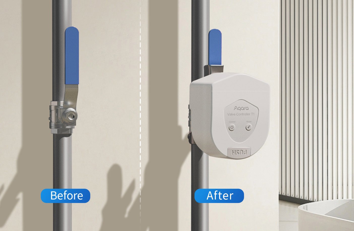 AQARA Valve Controller T1 (VC-X01D)hu