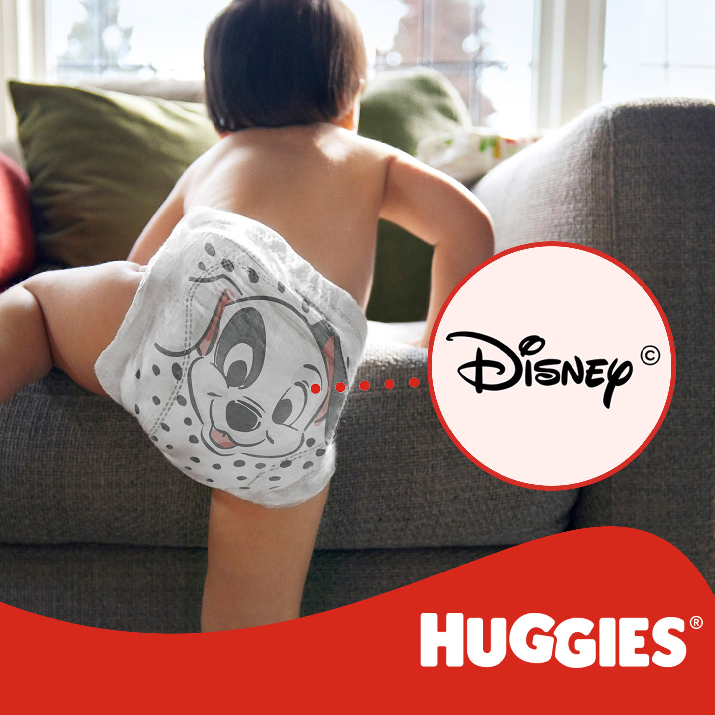 HUGGIES Little Movers Mega 4 eldobható pelenka