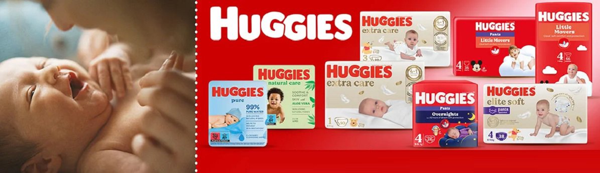 HUGGIES Little Movers Mega 4 eldobható pelenka