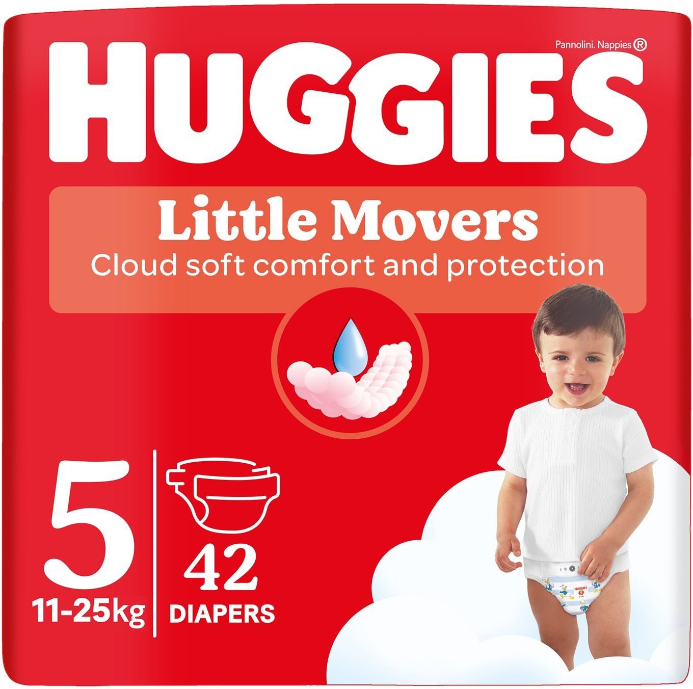 HUGGIES eldobható pelenka