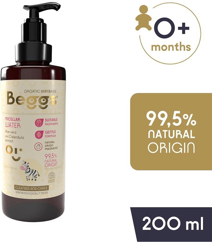 Beggs Gyermek micellás víz 200 ml