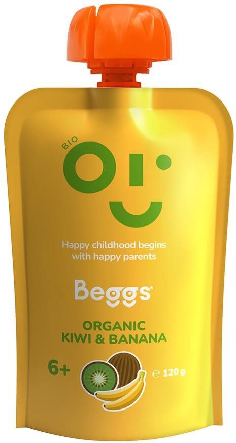 Beggs BIO Kivi és banán 120 g