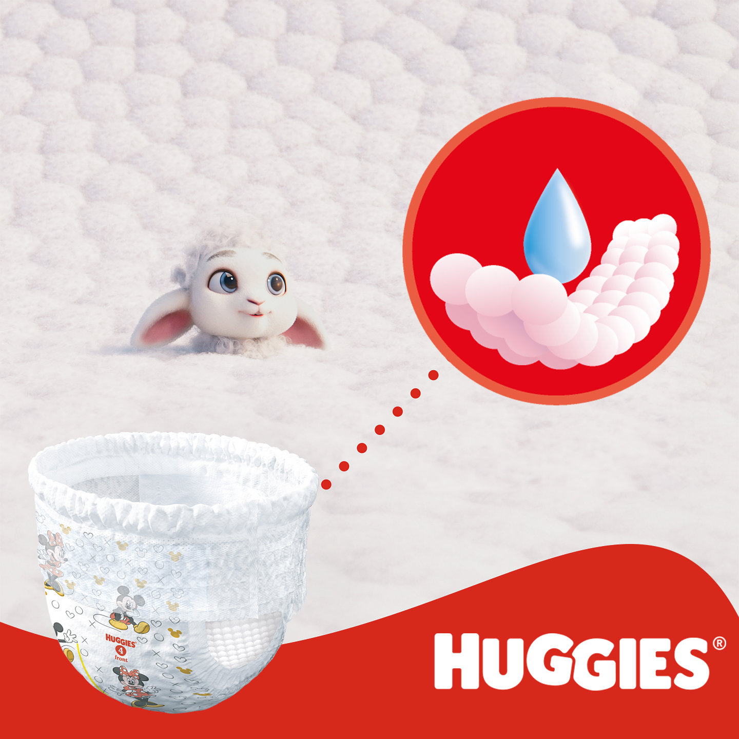 HUGGIES Little Movers Pants pelenkabugyik 4-es méret (36 db)