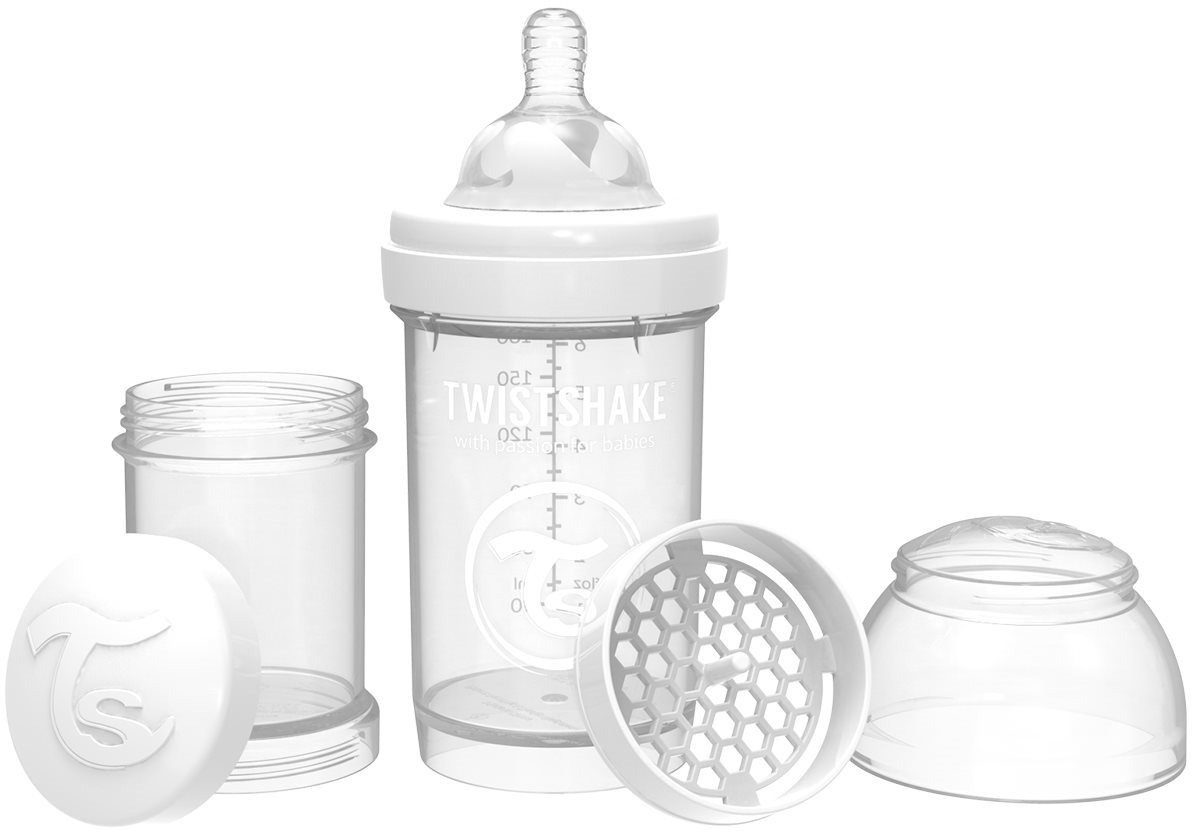 TWISTSHAKE Anti-Colic 180 ml Fehér cumisüveg