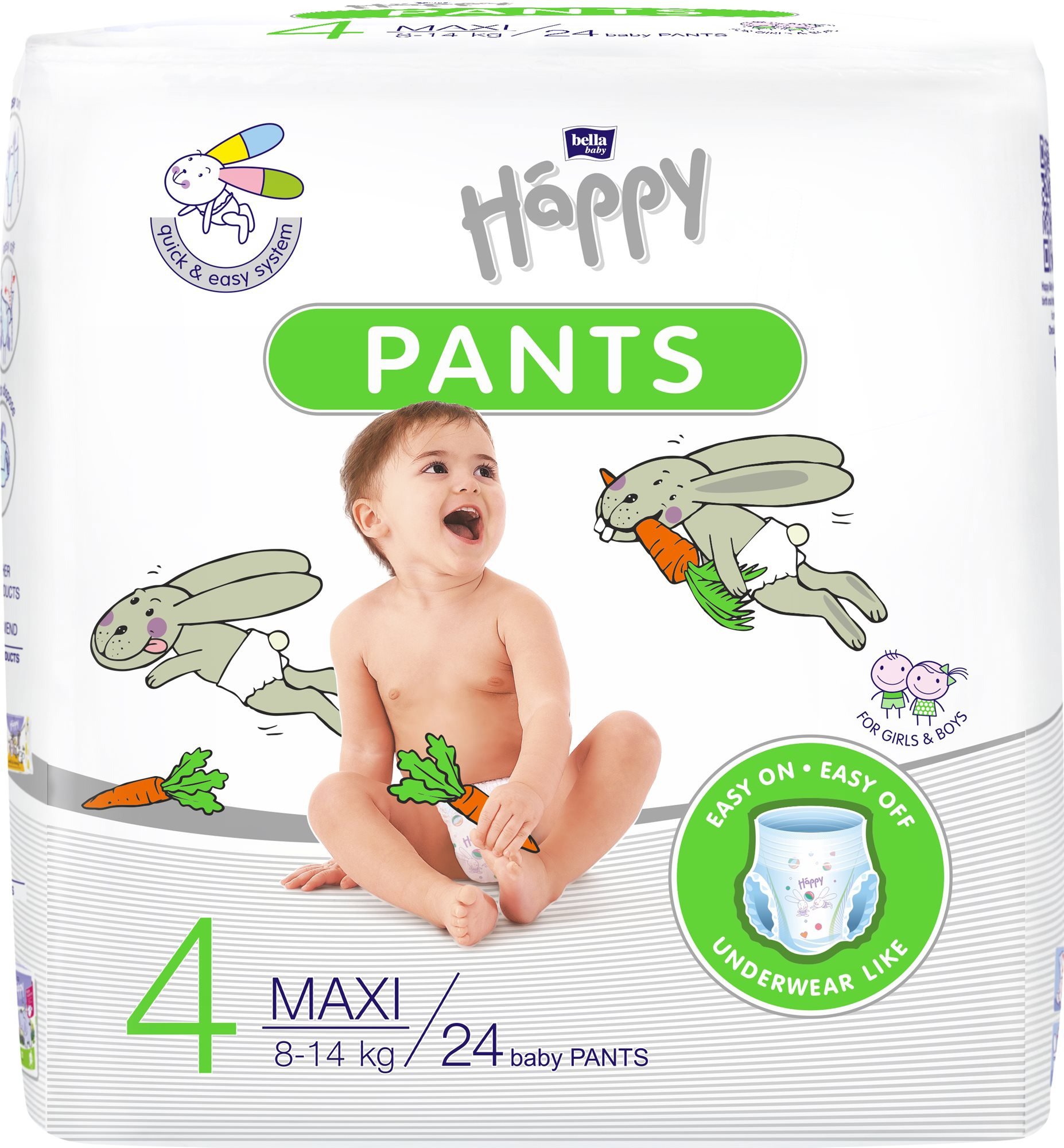 Bella Happy Pants Maxi 24 db bugyipelenka