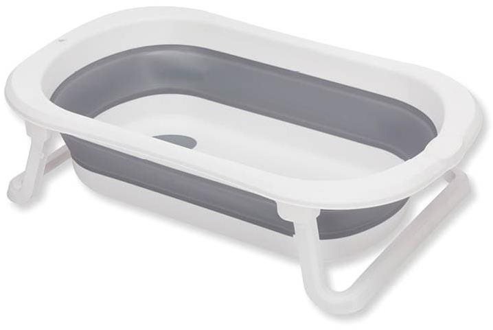 Fillikid Orca grey/white összecsukható gyerek fürdőkád