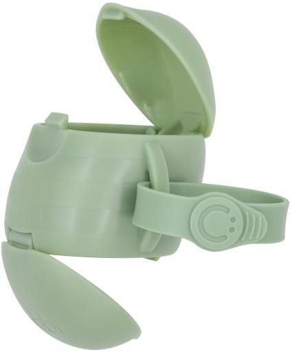 Cumi tok Ubbi Soother Cover with Sage Loop