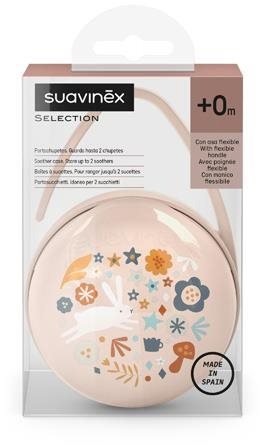 Suavinex Wonderland duo cumi doboz rózsaszín cumi doboz rózsaszín