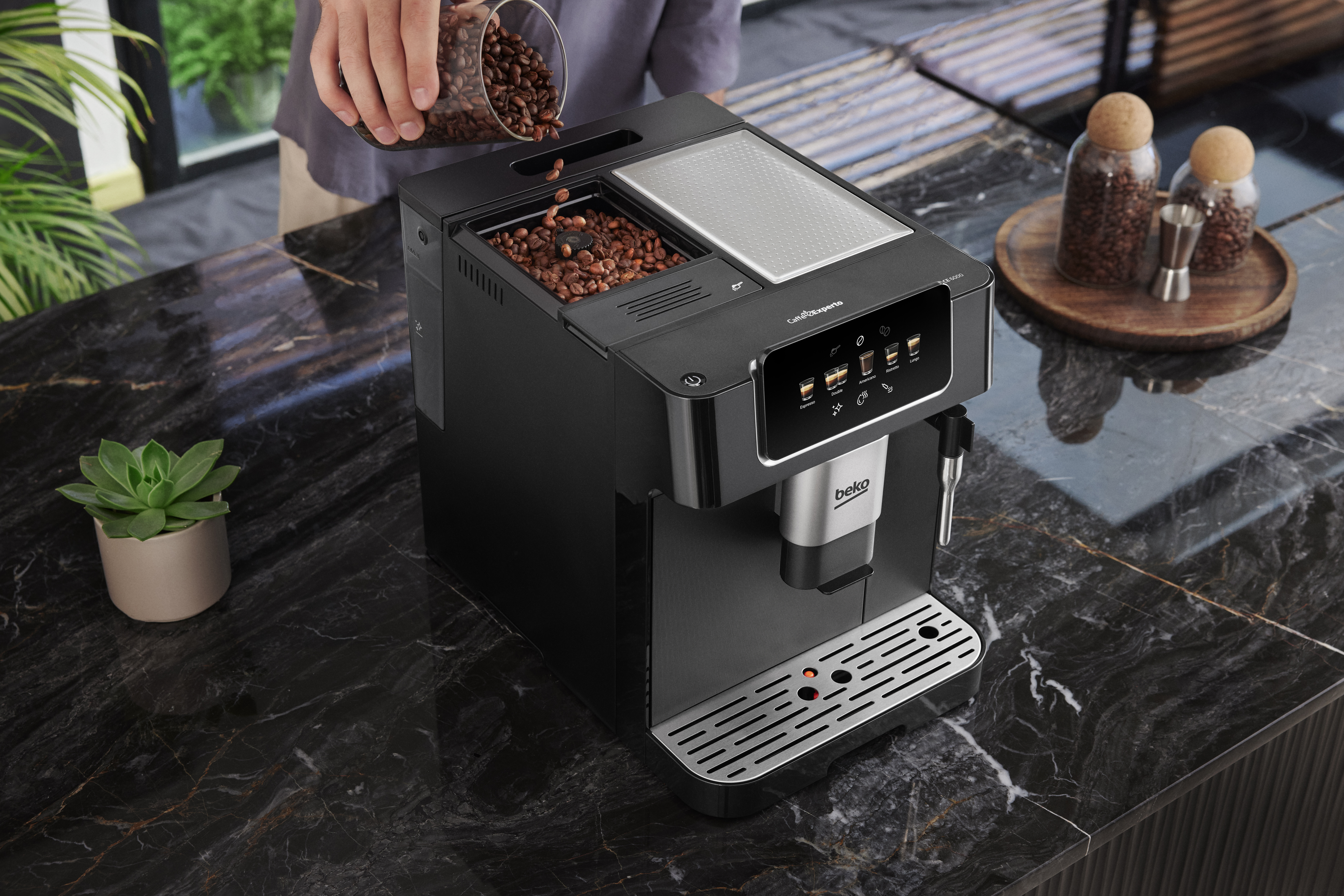 BEKO Caffé Experto CEG 7302 B automata kávéfőző