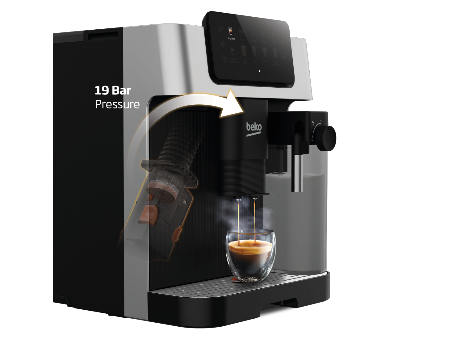 Automata kávéfőző BEKO CEG 7304 X