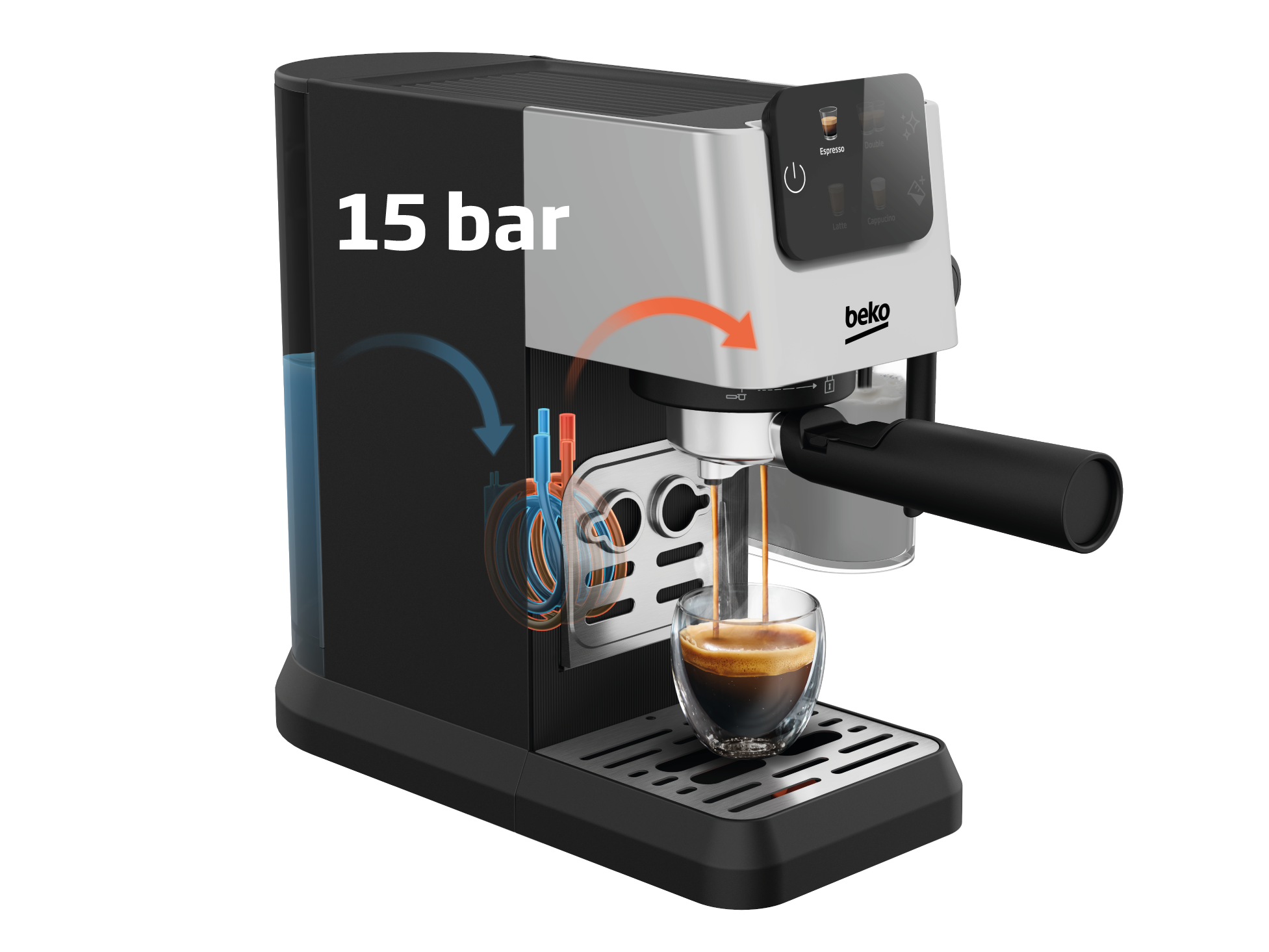 BEKO Caffé Experto CEP 5304 X Karos kávéfőző