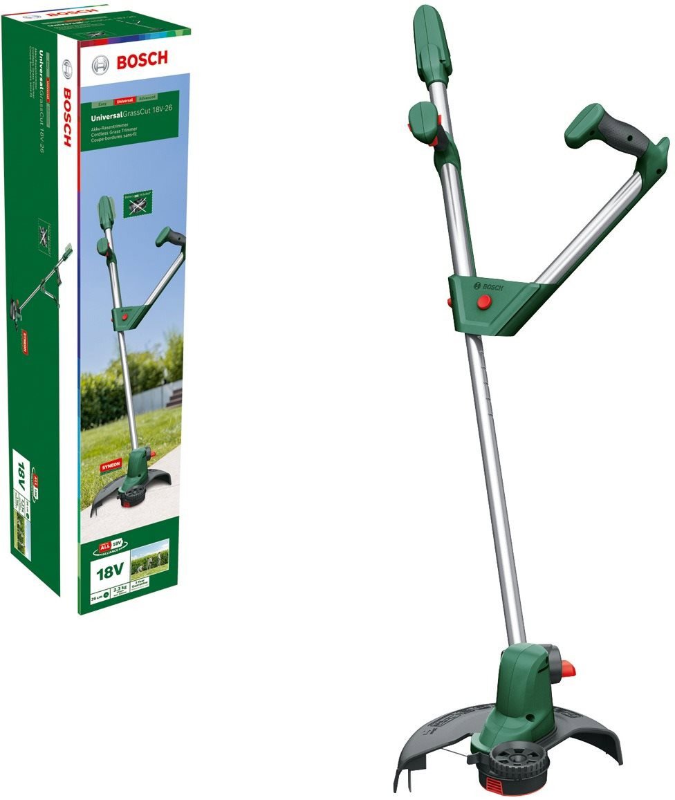 BOSCH UniversalGrassCut 18V-26 szegélynyíró (akkumulátor nélkül) 0.600.8C1.D04