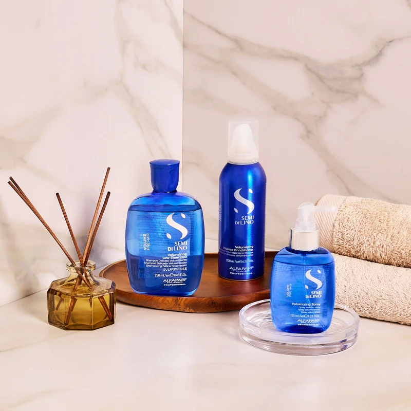 ALFAPARF MILANO Semi Di Lino Volume Volumizing Mousse Conditioner habosító kondicionáló mousse kondicionáló