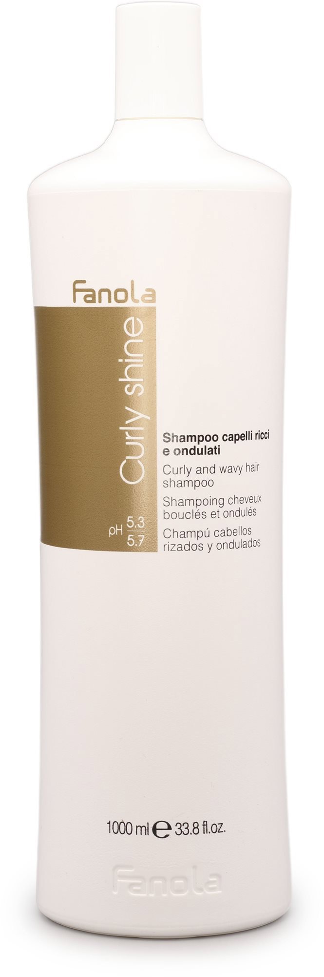 Sampon FANOLA Curly Shine göndör és hullámos haj sampon 1000 ml