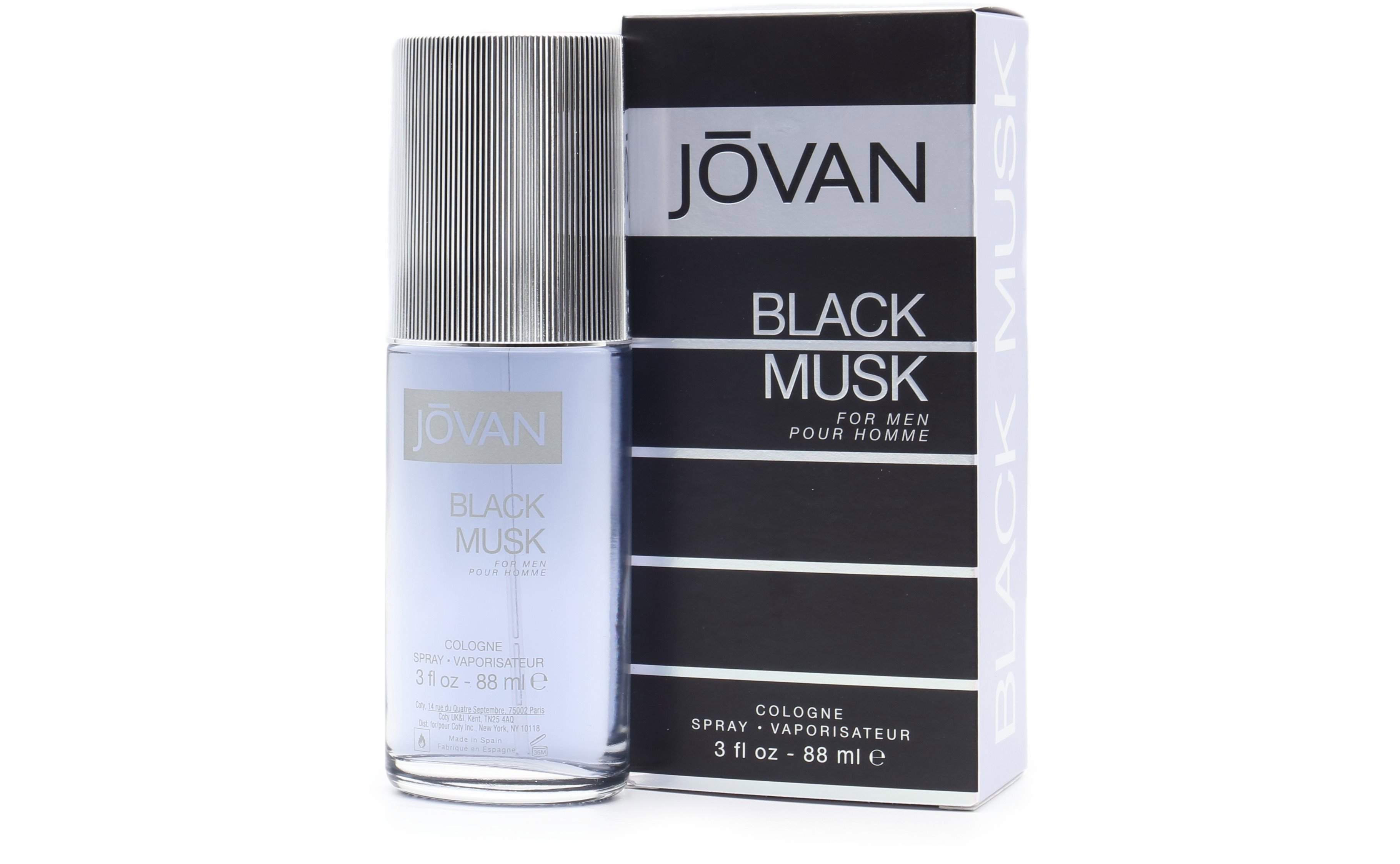 JOVAN Black Musk Man kölni EdC