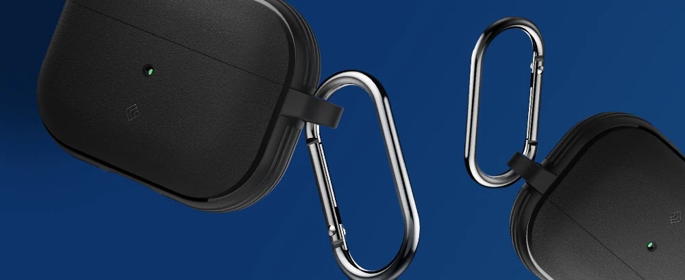 Spigen Caseology Vault Matte Black AirPods Pro (2nd Gen) fülhallgató tok