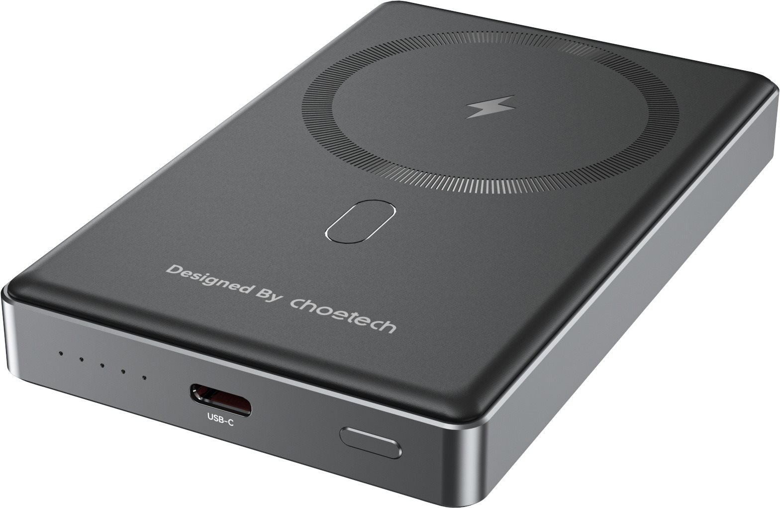 ChoeTech PD20W 10000mAh Ultra-thin magnetic power bank SUPER SLIM only 14.6mm--black powerbank