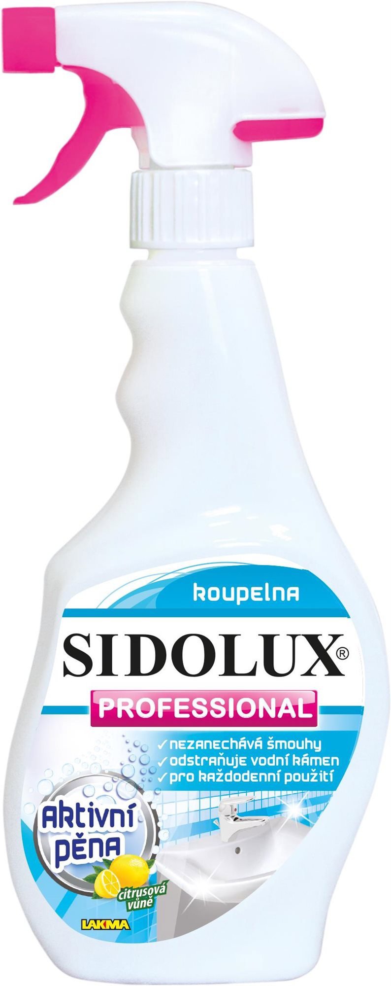 SIDOLUX Professional fürdőszobai aktív hab 500 ml