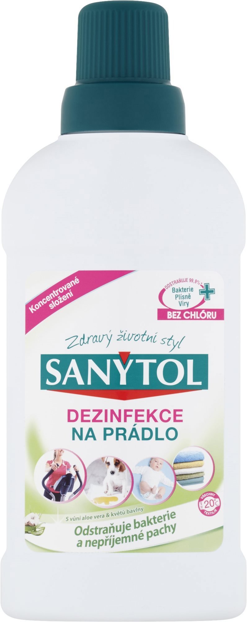 SANYTOL Fertőtlenítő mosóadalék Aloe Vera 500 ml