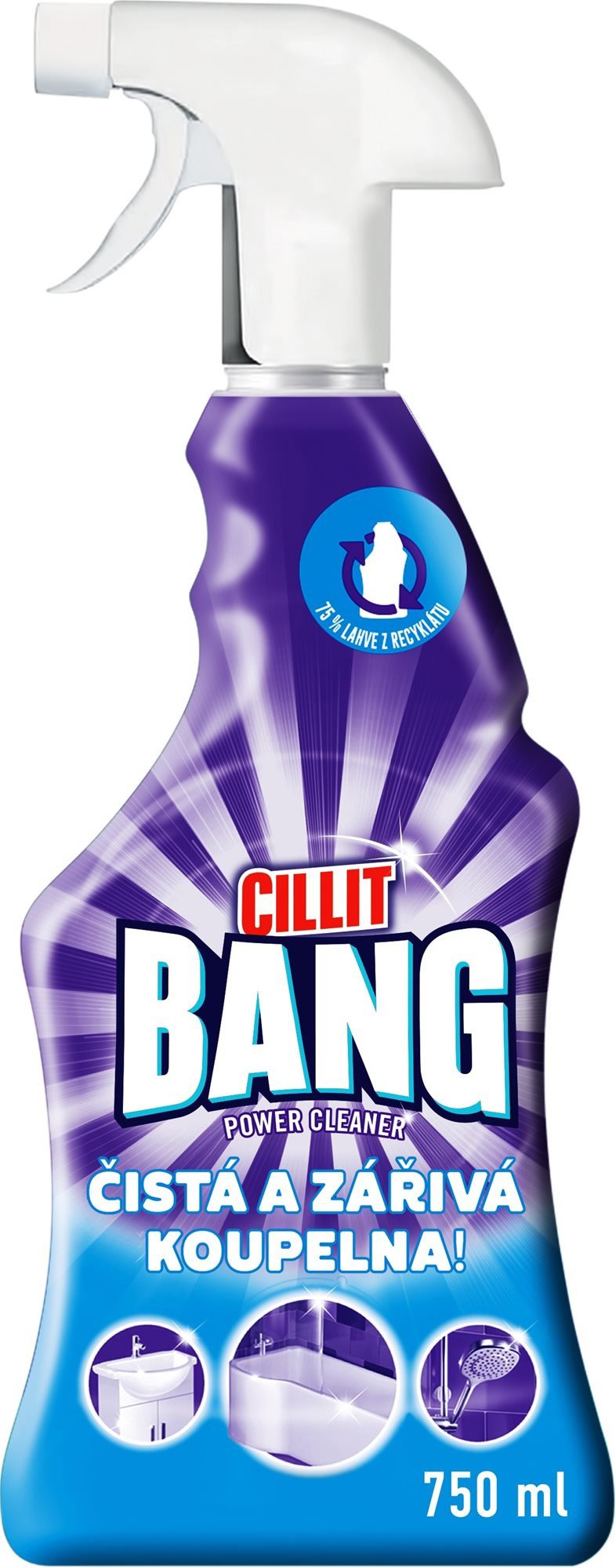 CILLIT BANG fürdőszobai tisztító spray 750 ml