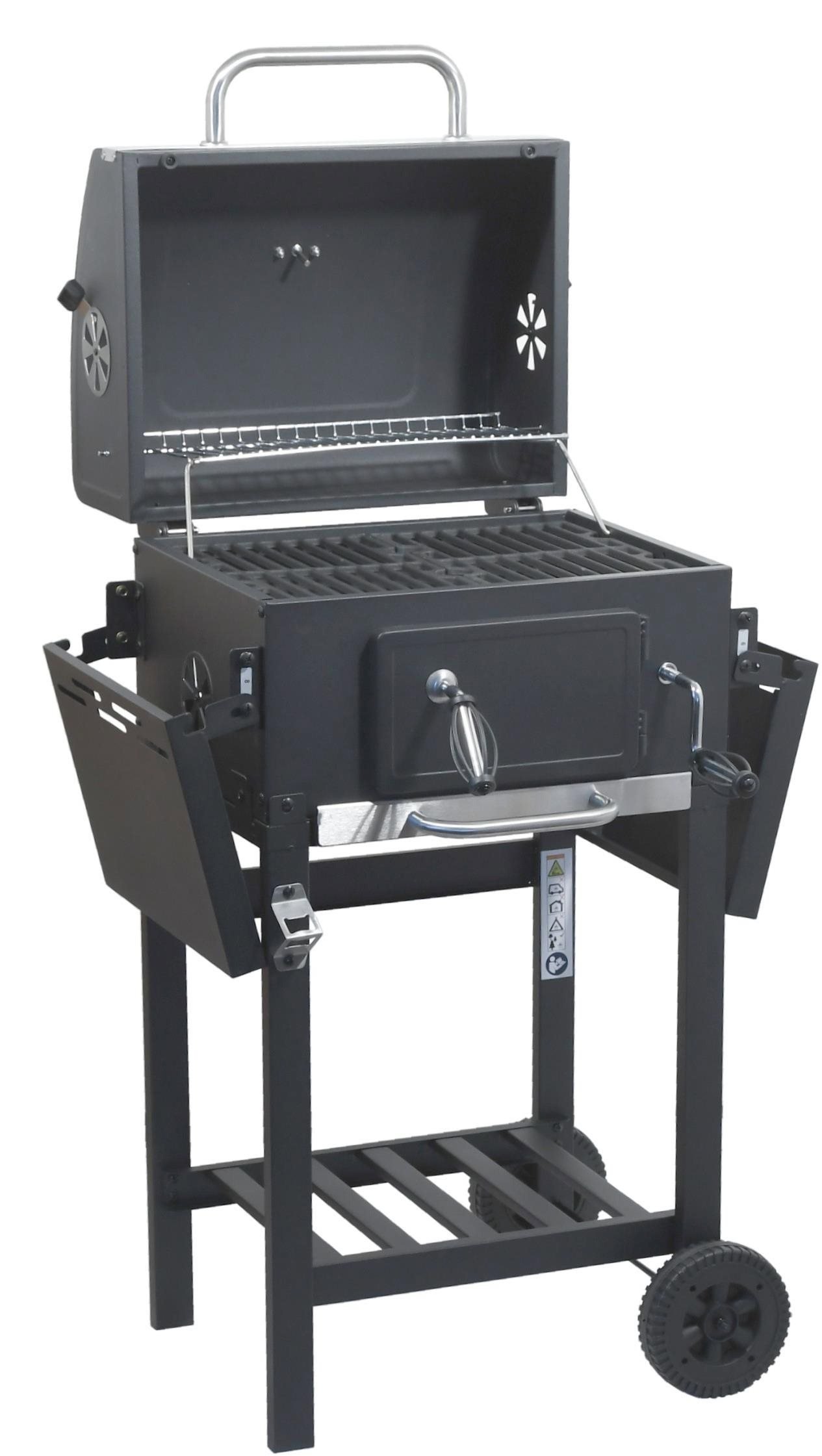 Grill ROYAL PARTNER Dickenes grill, öntöttvas rácson