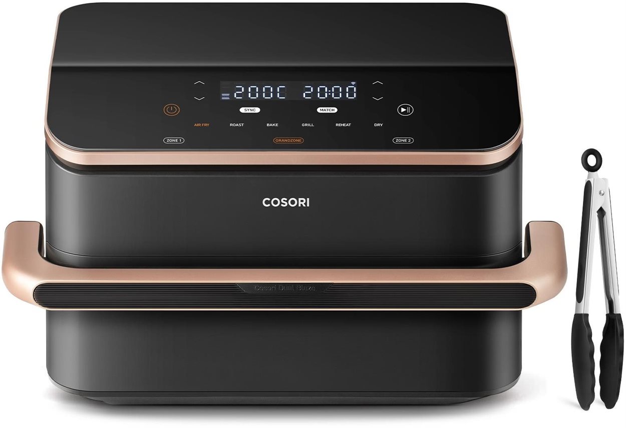 Cosori TF101S Dual Blaze TwinFry 10 l forrólevegős sütő