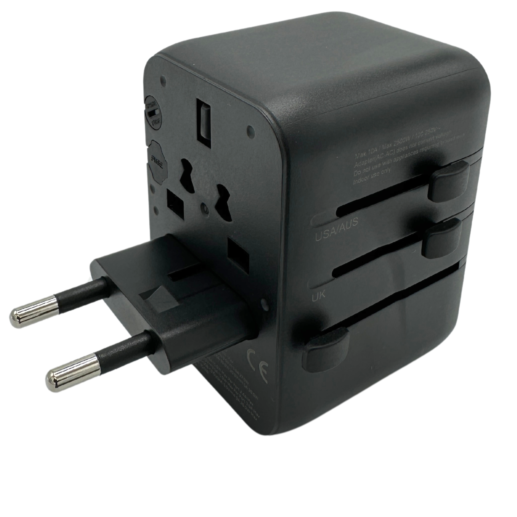 CROSSIO ChargeMe Adapter PD30W 3C+2A utazó adapter