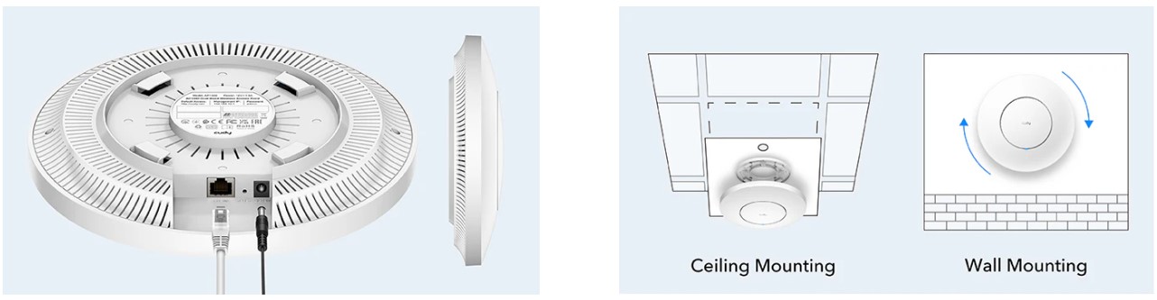 CUDY AX3000 2.5G Wi-Fi 6 Access Point