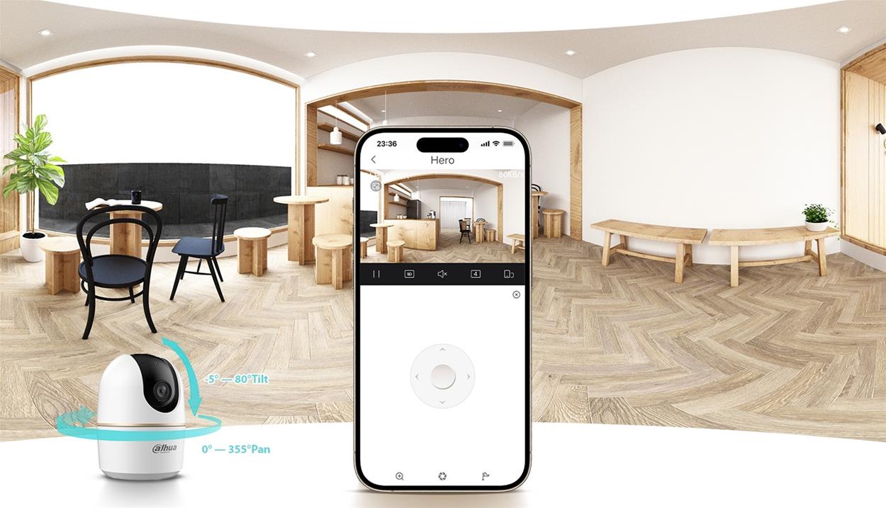DAHUA H4A IP kamera