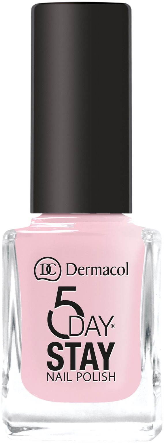 DERMACOL 5 Days Stay Nail Polish No.06 First Kiss körömlakk 11 ml