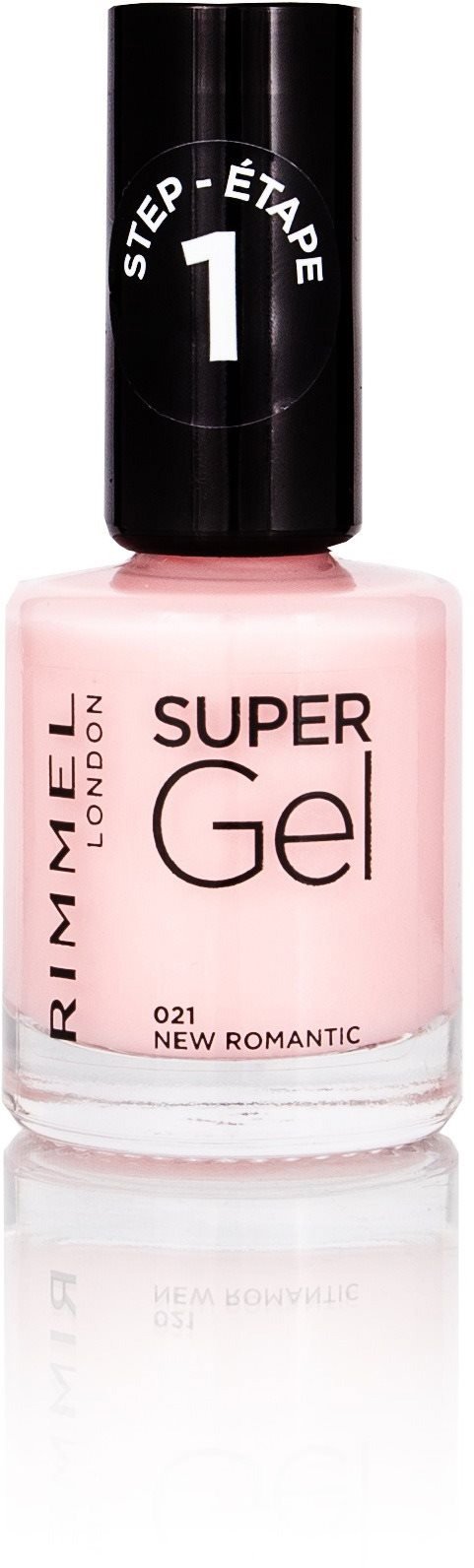 RIMMEL LONDON Super Gel by Kate 021 New Romantic körömlakk 12 ml